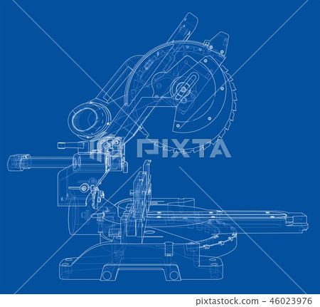 Mitre saw blade concept Mitre saw blade concept 46023976