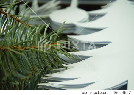Preparing for Christmas decorations concept 46024607