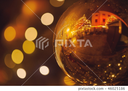 Christmas Decoration Closeup Christmas Decoration Closeup 46025186