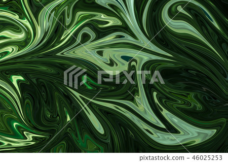Liquify Abstract Pattern With DarkGreen 46025253