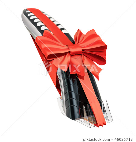 Electric hair clipper or trimmer with bow Electric hair clipper or trimmer with bow 46025712