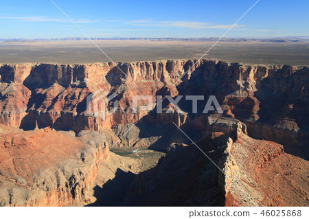Landscape from the Grand Canyon Helicopter Pleasure Flight Landscape from the Grand Canyon Helicopter Pleasure Flight 46025868