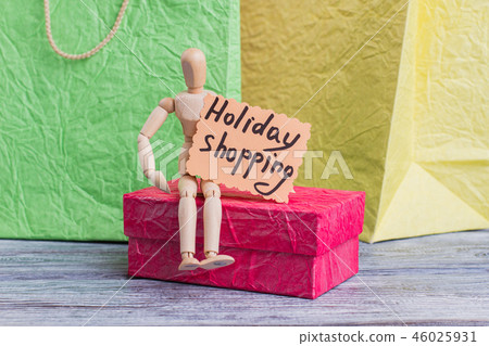 Holiday shopping concept. 46025931