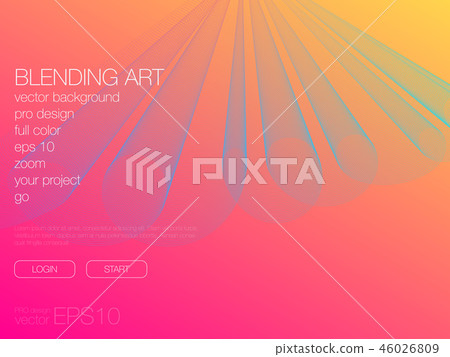 Abstract blend background. Template for web site 46026809