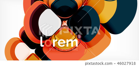 Geometric modern abstract background Geometric modern abstract background 46027918