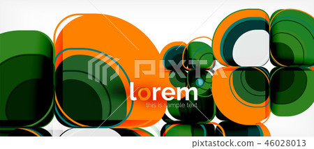Geometric modern abstract background 46028013