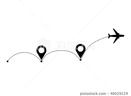 Airplane travel concept. Airplane travel concept. 46029229