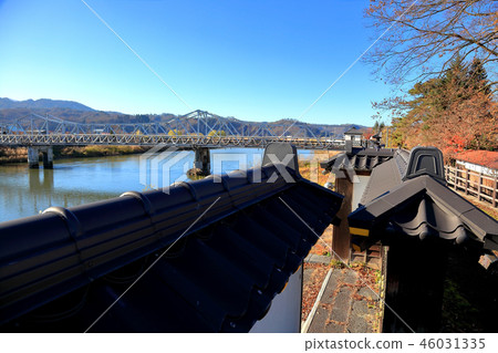 Mogami River Shogun Office trace Daimon 46031335