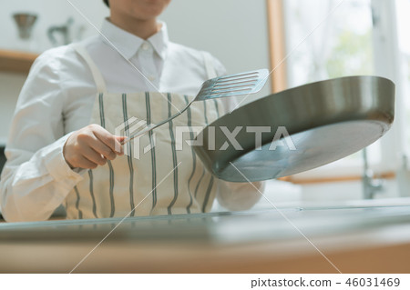 frying pan, frying-pan, frypan 46031469