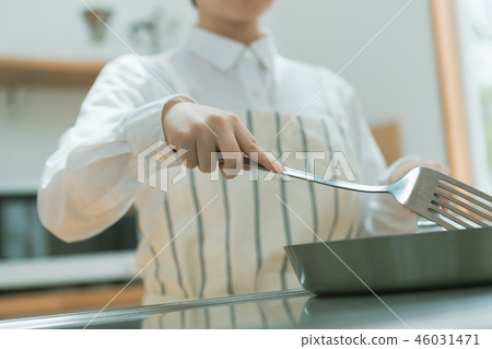 frying pan, frying-pan, frypan 46031471