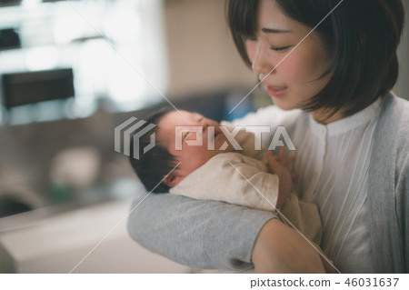 newborn child, baby, infant 46031637