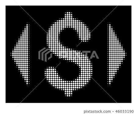 White Halftone Regulate Price Icon White Halftone Regulate Price Icon 46033190
