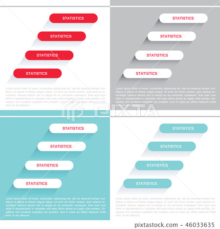Infographic elements arrows,signs, buttons,borders 46033635