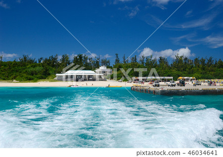 Okinawa Minnajima High Speed Ship Wave 46034641