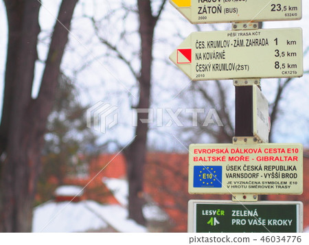 Direction signboard 46034776