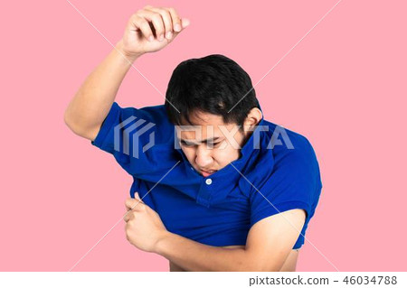 Shirt Tight,Fat man with a big belly 46034788