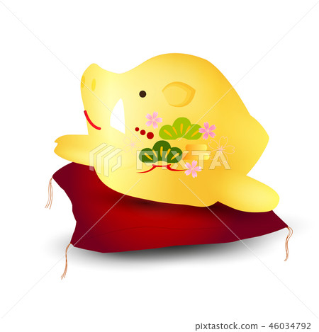 Year card of lucky cards icon 46034792