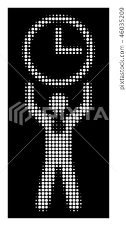 White Halftone Time Champion Icon White Halftone Time Champion Icon 46035209