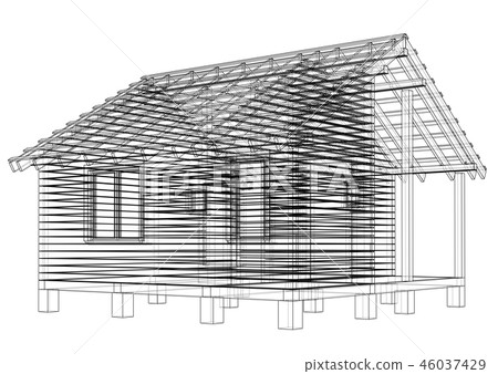 Sketch of small house 46037429