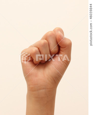 Female fist Female fist 46039844