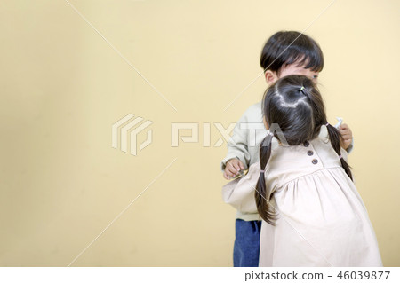 3 years old, we are friends 3 years old, we are friends 46039877
