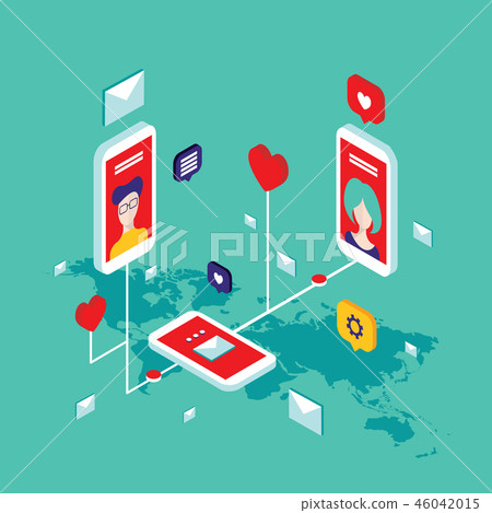 Social network and technology concept 46042015