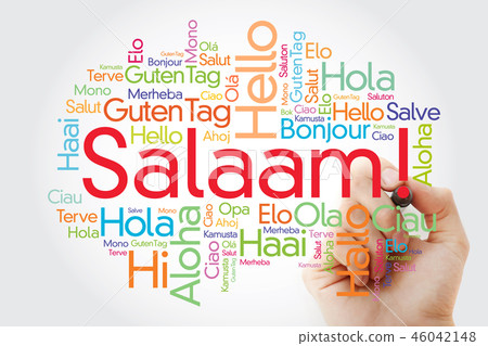 SALAAM (Hello Greeting in Persian,Farsi) SALAAM (Hello Greeting in Persian,Farsi) 46042148