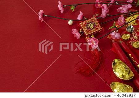 chinese new year festival plum flowers chinese new year festival plum flowers 46042937