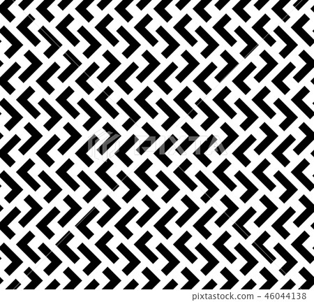Abstract geometric pattern with stripes, lines.  46044138