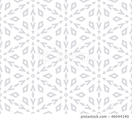 Abstract geometric pattern with lines, snowflakes  46044140