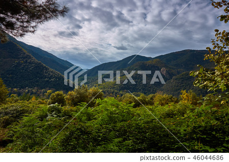 Beautiful spanish panoramic landscape 46044686