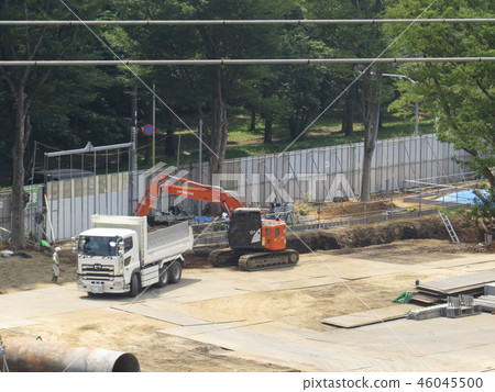 Condominium construction site Condominium construction site 46045500
