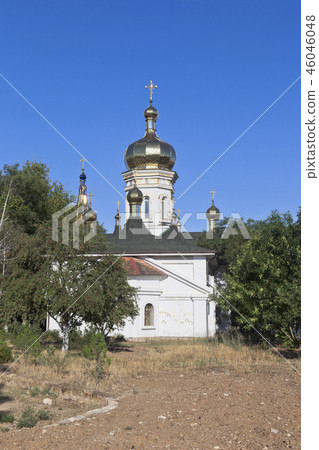 Church in the village of Uyutnoye, Saksky District Church in the village of Uyutnoye, Saksky District 46046048