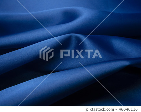 藍色緞面 46046116