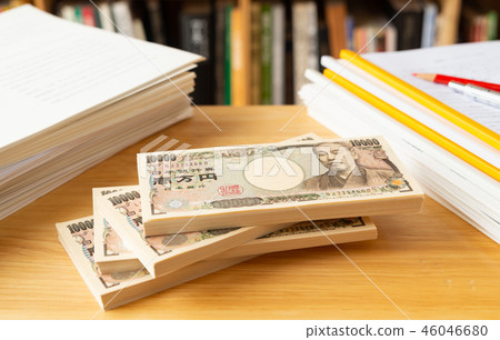 金融教育法案捆綁1萬日元票據財產書架版稅 46046680