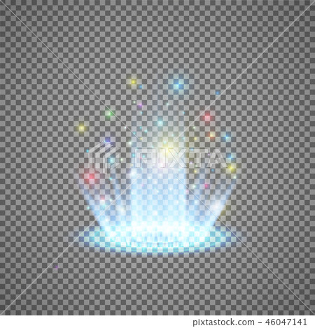 Magic fantasy portal. Futuristic teleport. Magic fantasy portal. Futuristic teleport. 46047141