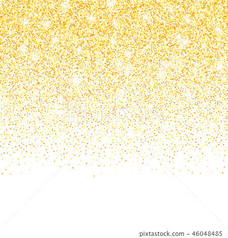 Vector falling in lines silver glitter confetti dots 46048485