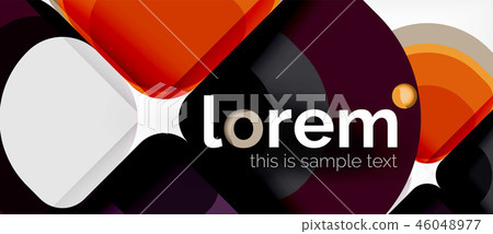 Geometric modern abstract background Geometric modern abstract background 46048977