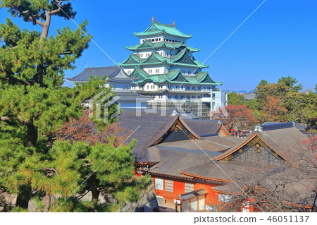 Nagoya Castle Tamamori and Honmaru Goten 46051137