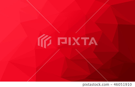 Red low poly abstract background full of triangles Red low poly abstract background full of triangles 46051910