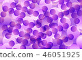 Proton violet abstract background full of circles 46051925