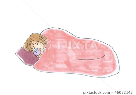 Smartphone before going to sleep, withdrawal from work, refraining from going out Smartphone before going to sleep, withdrawal from work, refraining from going out 46052142