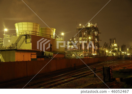 工廠夜景 工廠夜景 46052467