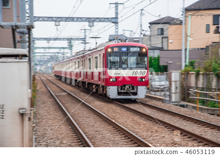 [Keikyu Express Type 1000 Hatcho-Nawate Station panning shot] 46053119