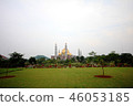 Mosque and view on summer. 46053185