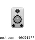 Vector speaker system on a white background 46054377