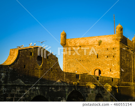 Morning in the fishing port of Essaouira 46055154
