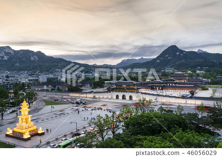 Gwanghwamun Night View Gwanghwamun Night View 46056029