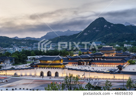 Gwanghwamun Night View Gwanghwamun Night View 46056030