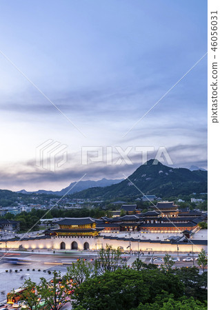 Gwanghwamun Night View Gwanghwamun Night View 46056031